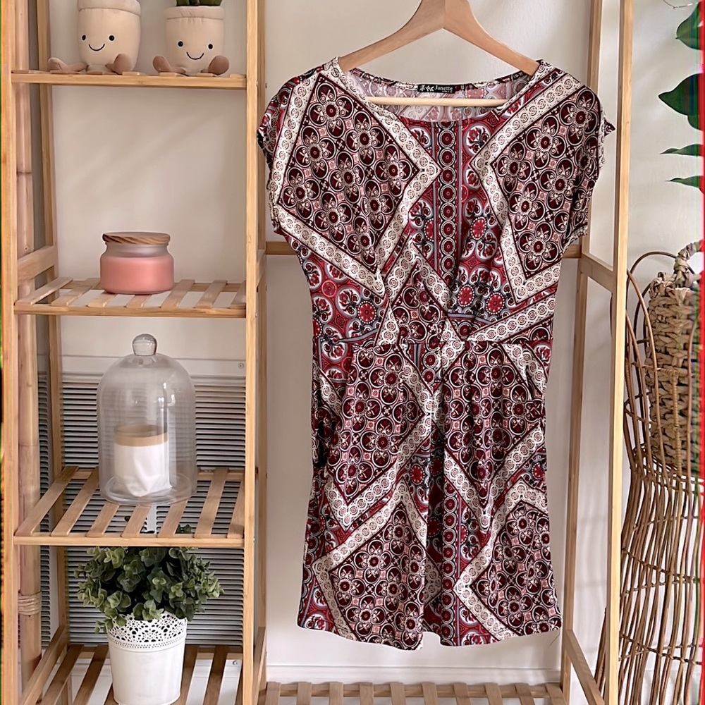 Janette John 3:16 Mini Dress